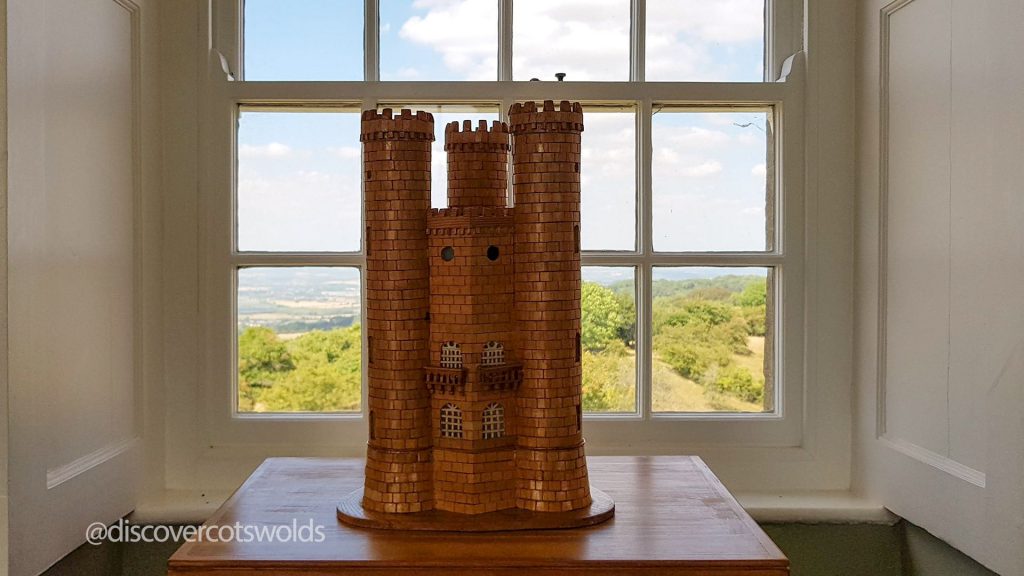 A model of Broadway Tower